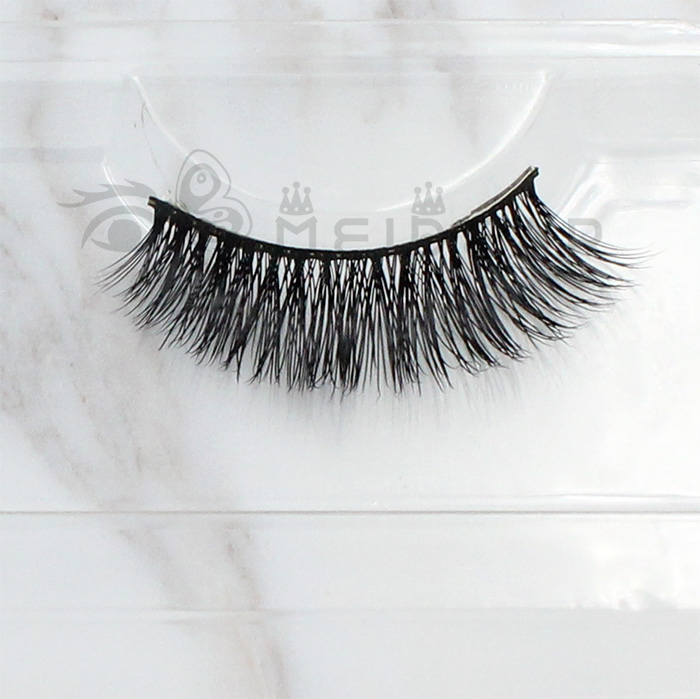 Fashion Lady Siberian Fluffy 100% Real Mink Fur Strip Lashes